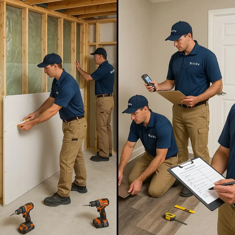 Repairs and Reconstruction process in Belmont, PA